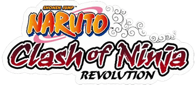 Naruto: Clash of Ninja Revolution title screen for Wii